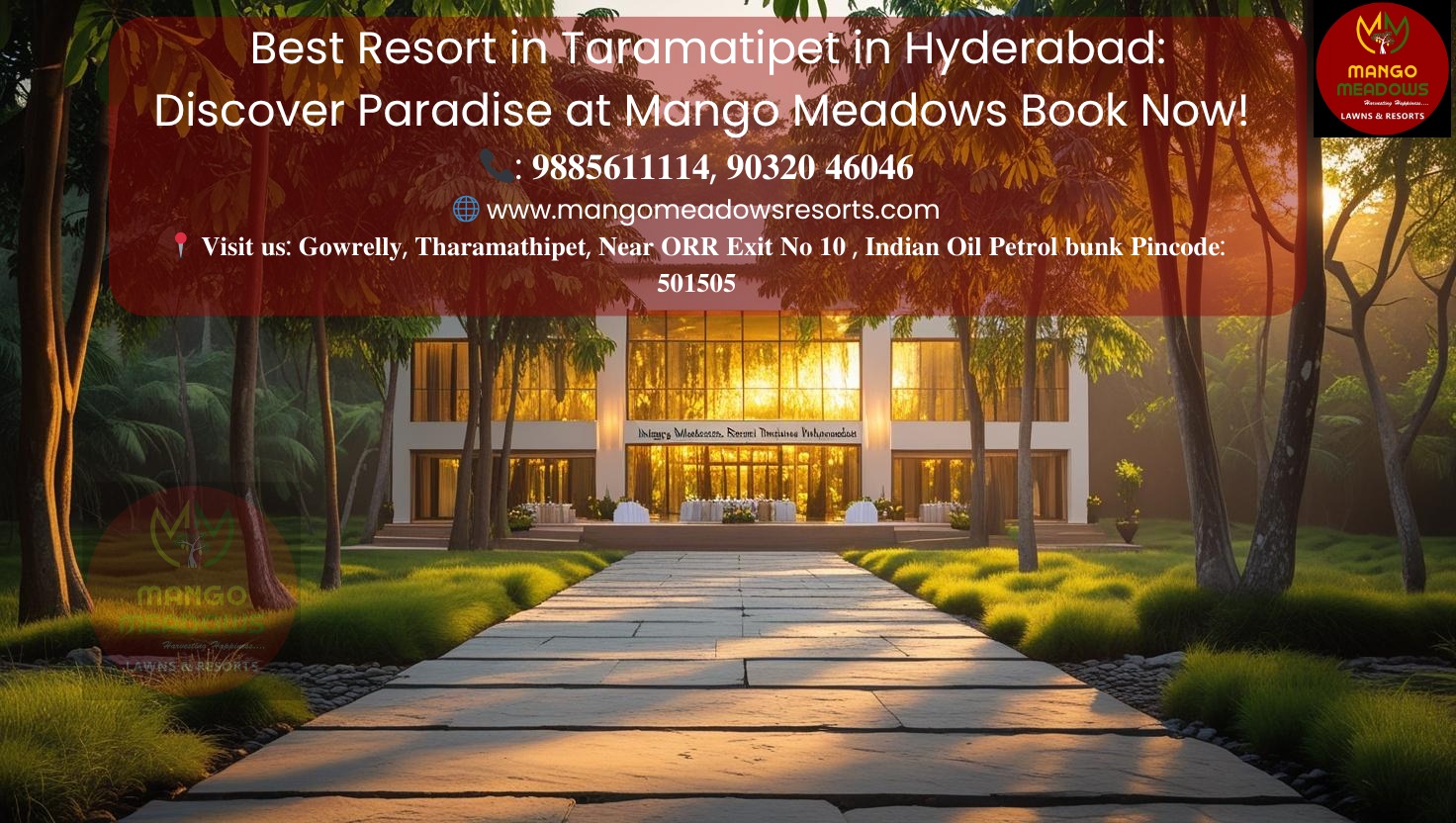 Best Resort in Taramatipet 