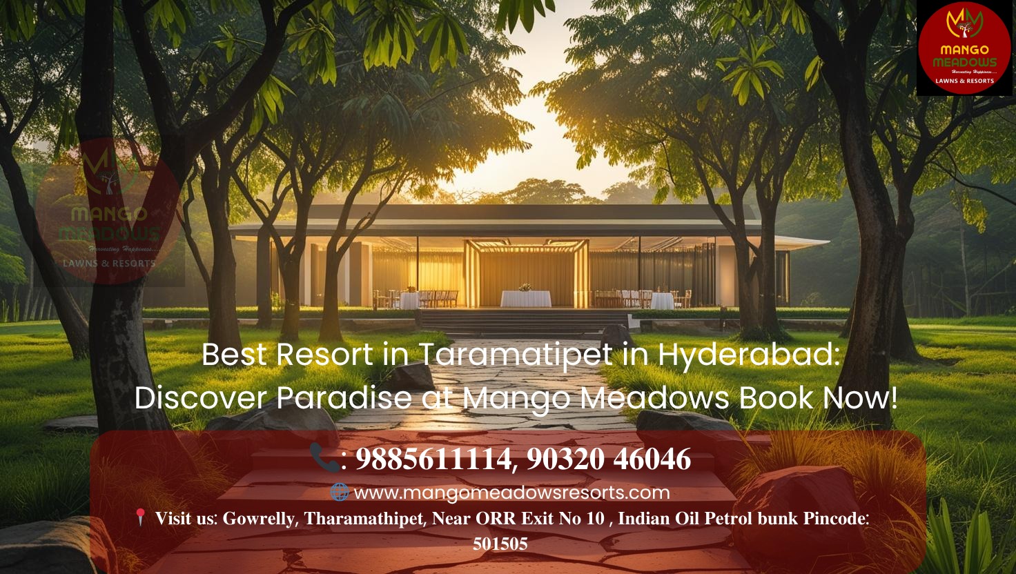 Resort in Taramatipet 