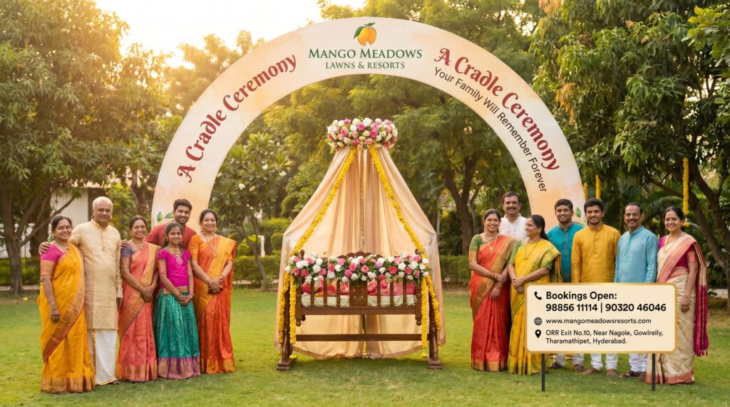 Best Resort for Cradle Ceremony in Hyderabad