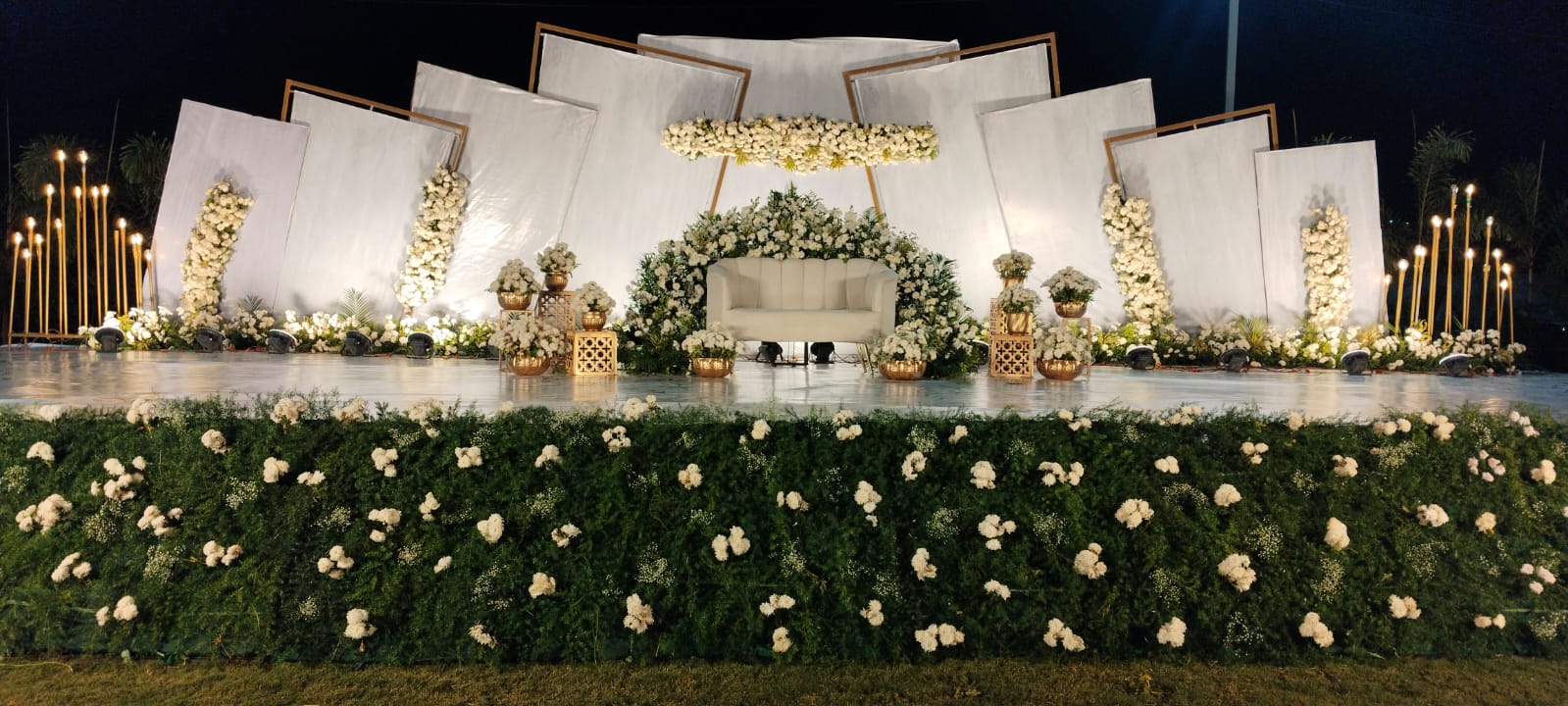 Wedding sangeet lawn Hyderabad